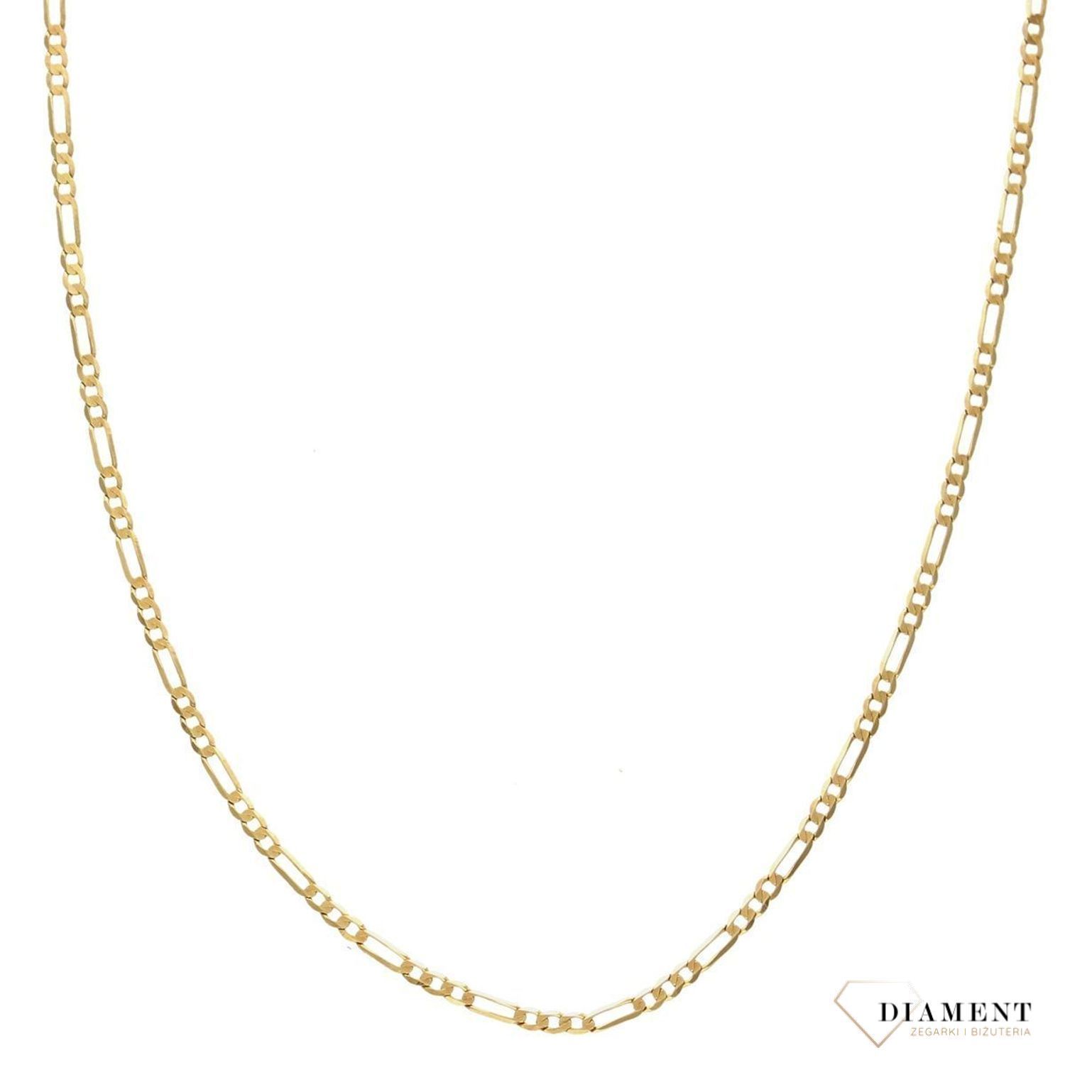 Złoty łańcuszek 333 figaro 2,5 mm DIA-LAN-1469-333 2,5mm.jpg